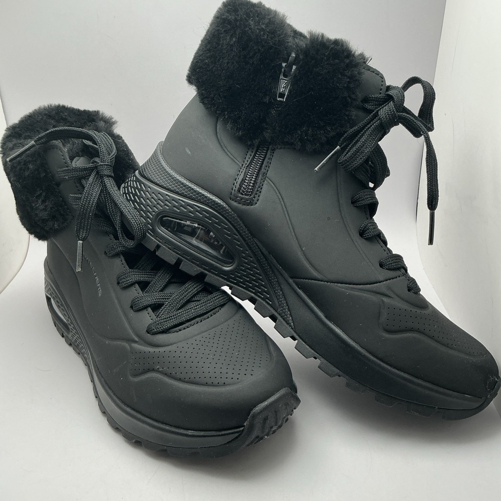 Skechers Street Uno Rugged Fall Air Women's Sneaker Boots Size 8